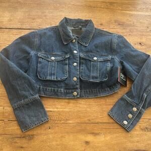 BBJ LOS ANGELES Cropped Denim Jacke
